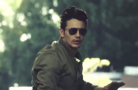 james franco gucci sunglasses|James Franco Stars In, And Directs Gucci's Techno Color .